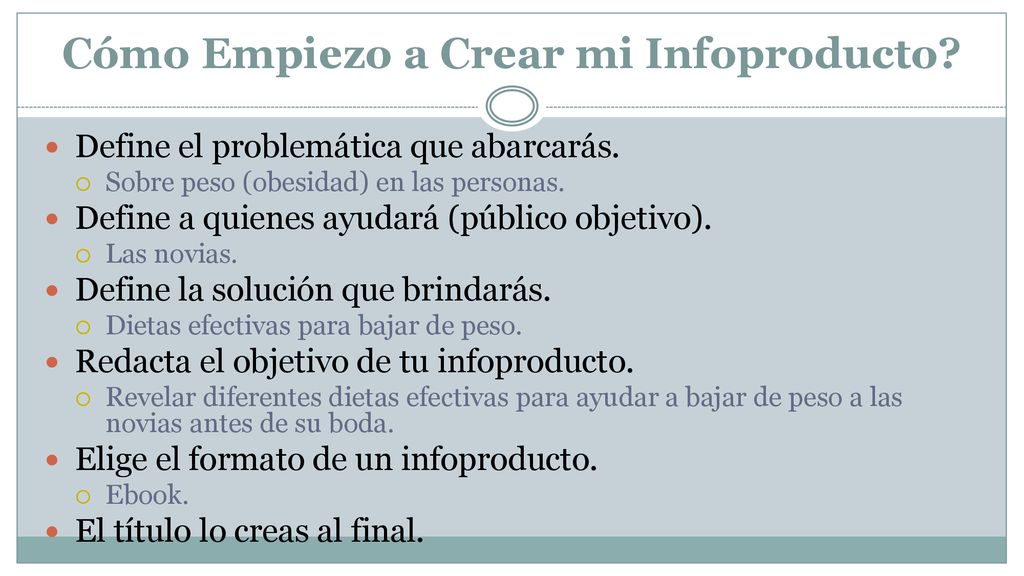 Cómo Empiezo a Crear mi Infoproducto