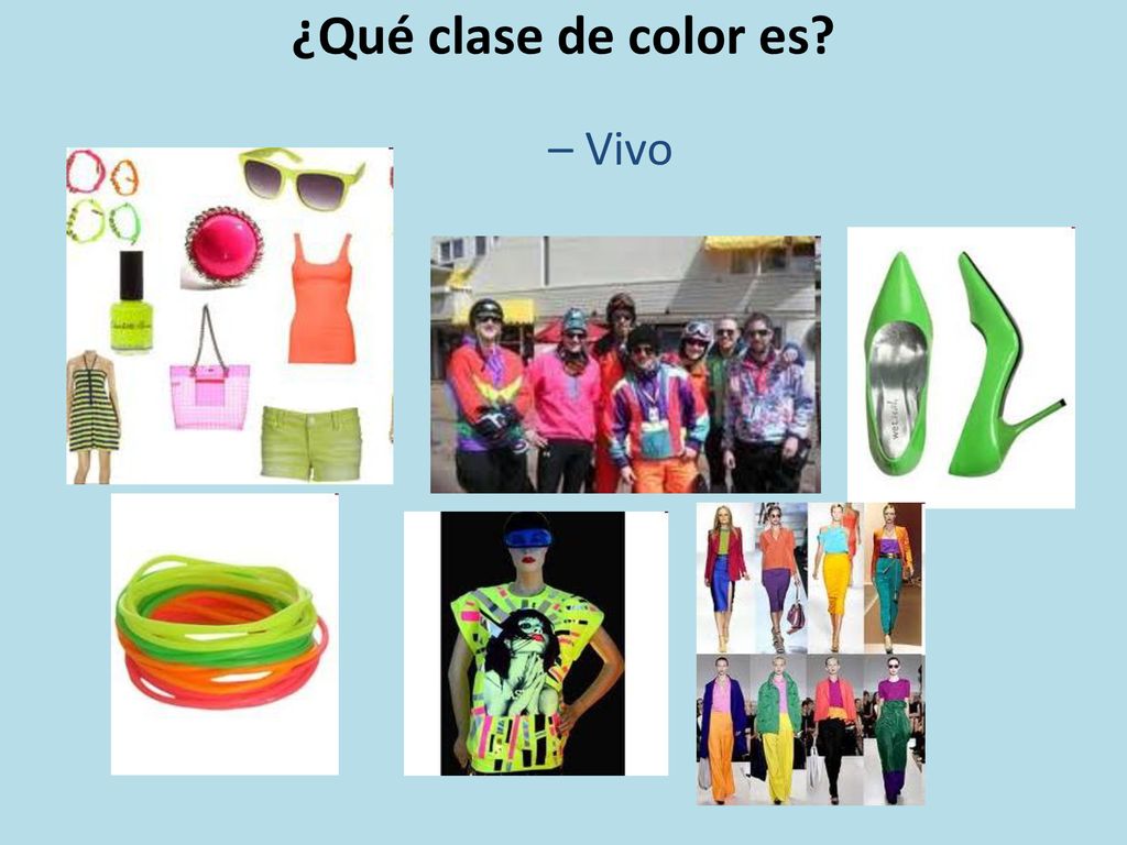 ¿Qué clase de color es – Vivo