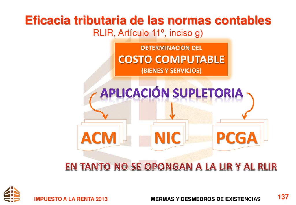 APLICACIÓN SUPLETORIA EN TANTO NO SE OPONGAN A LA LIR Y AL RLIR