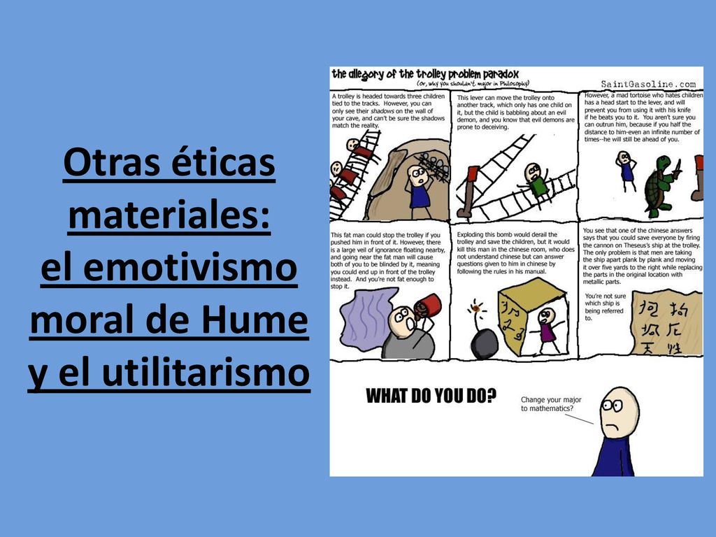 Otras éticas materiales: el emotivismo moral de Hume y el utilitarismo