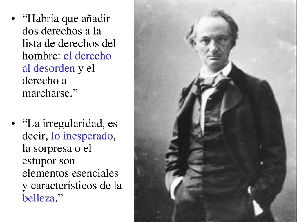 Habría que añadir dos derechos a la lista de derechos del hombre: el derecho al desorden y el derecho a marcharse.