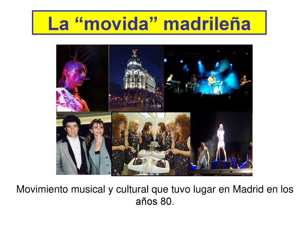 Movimiento musical y cultural que tuvo lugar en Madrid en los años 80.