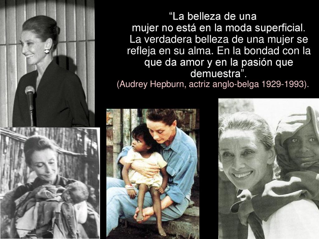 La belleza de una mujer no está en la moda superficial.