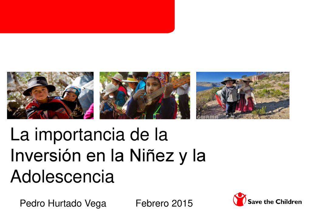 La importancia de la Inversión en la Niñez y la Adolescencia