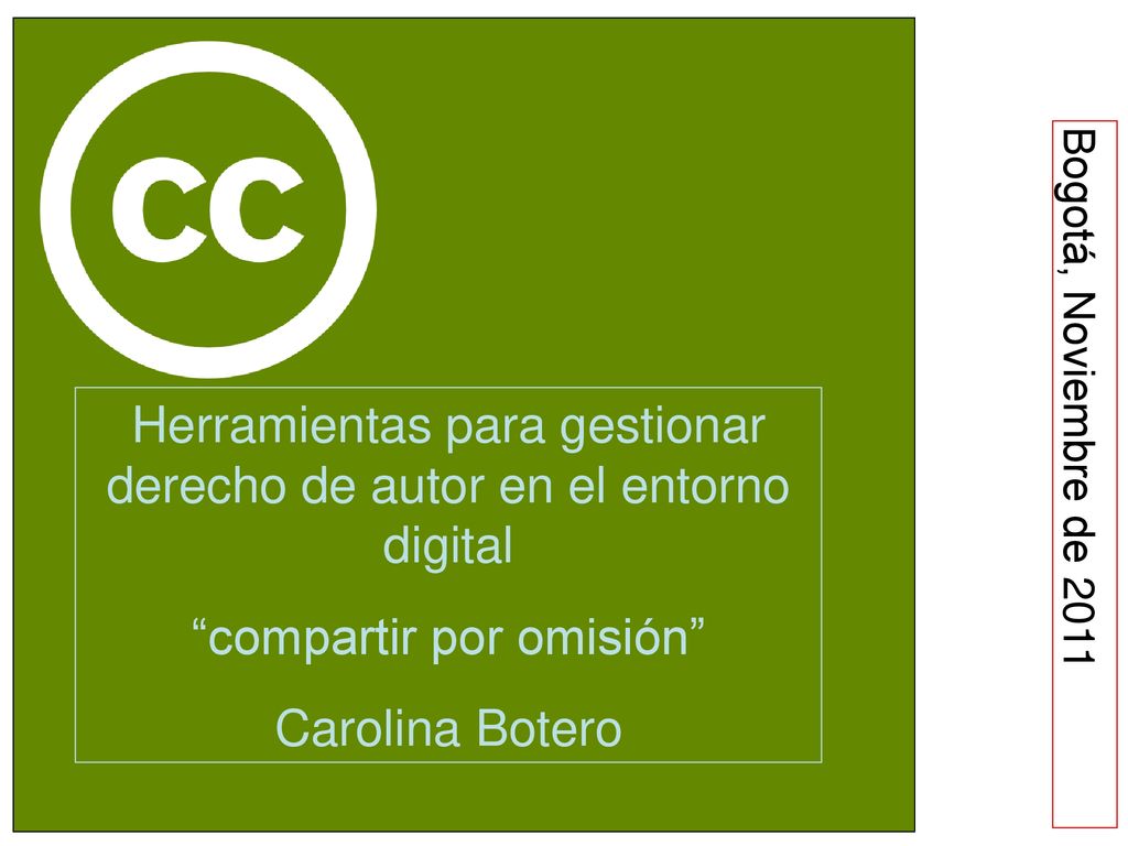 Herramientas para gestionar derecho de autor en el entorno digital