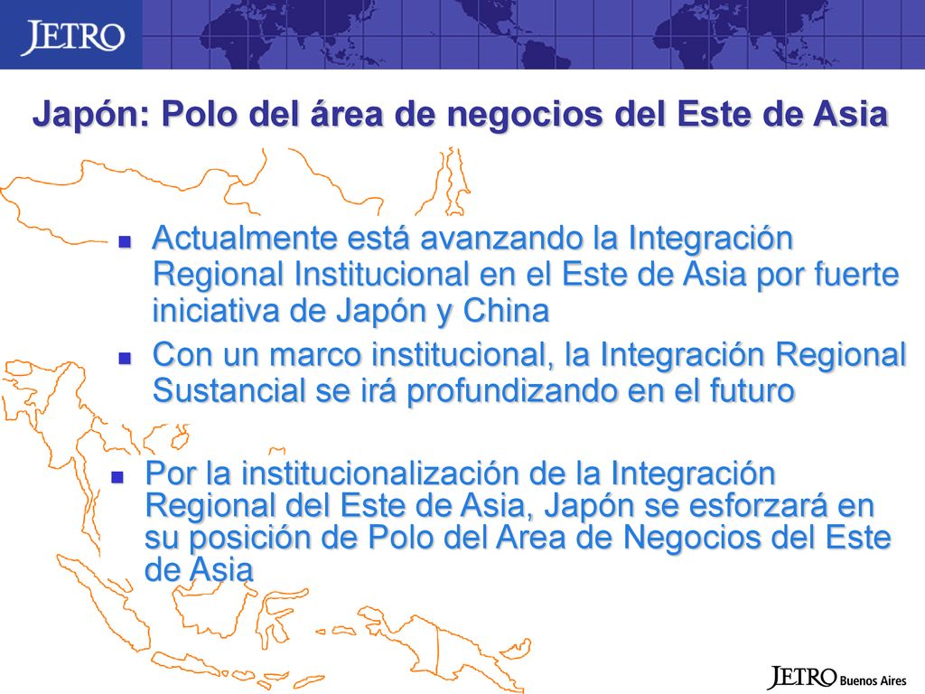 Japón: Polo del área de negocios del Este de Asia