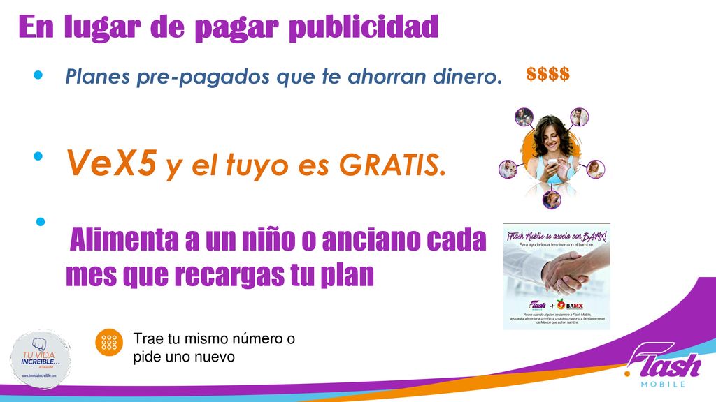 VeX5 y el tuyo es GRATIS. En lugar de pagar publicidad