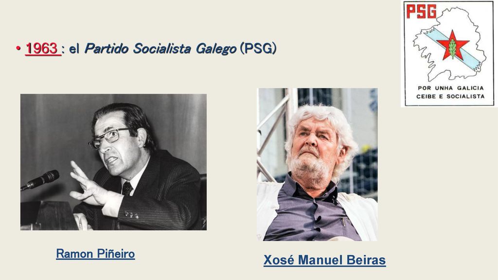 1963 : el Partido Socialista Galego (PSG)