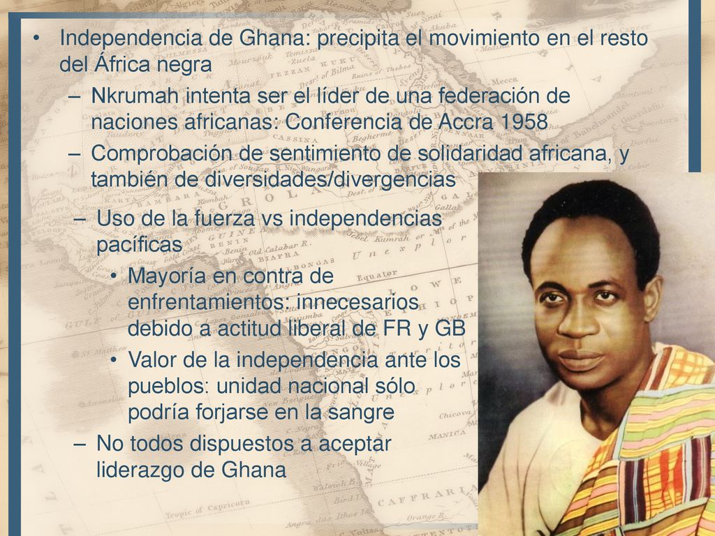 Independencia de Ghana: precipita el movimiento en el resto del África negra