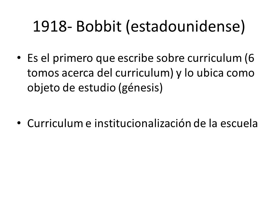 1918- Bobbit (estadounidense)