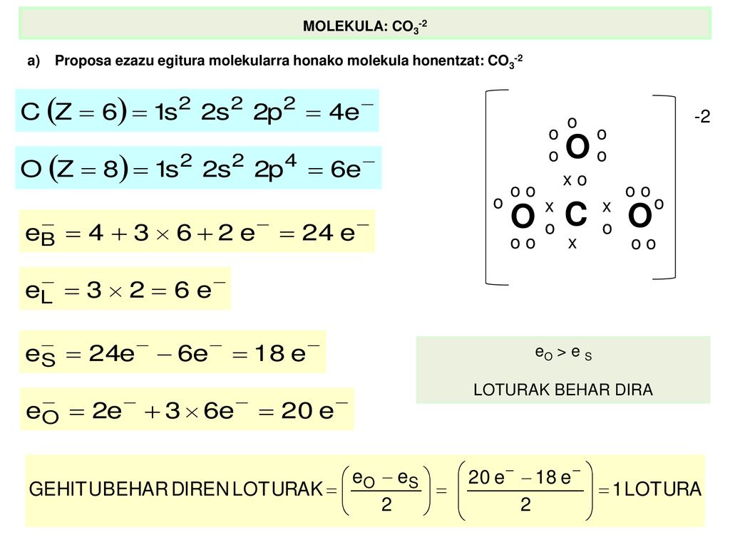 C O -2 x o o o o o o x o x o o eO > e S LOTURAK BEHAR DIRA