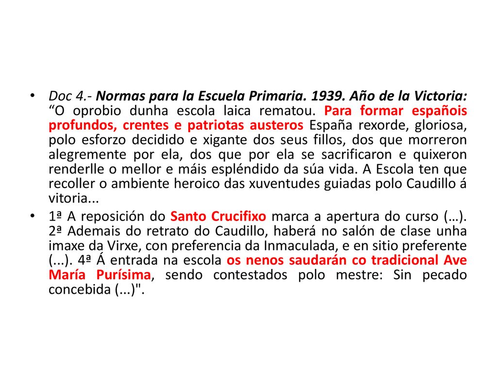 Doc 4. - Normas para la Escuela Primaria. 1939