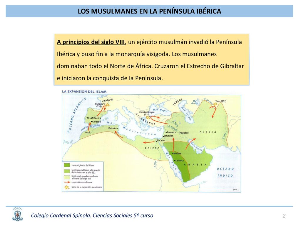 A principios del siglo VIII, un ejército musulmán invadió la Península Ibérica y puso fin a la monarquía visigoda.