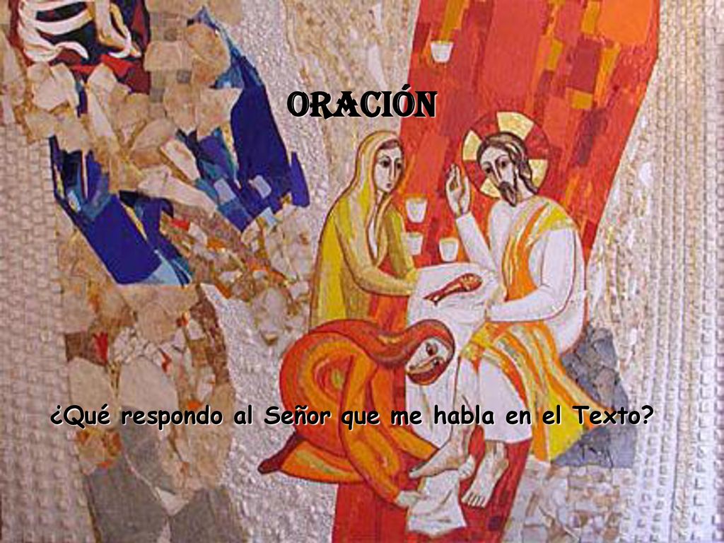 ¿Qué respondo al Señor que me habla en el Texto