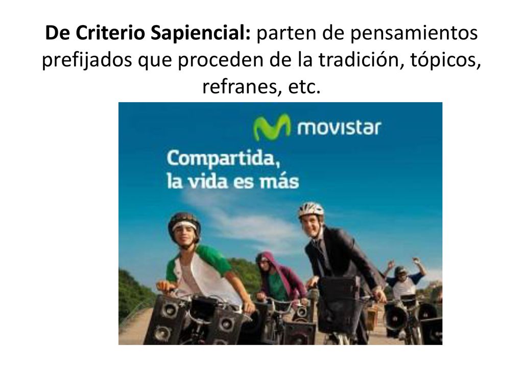 De Criterio Sapiencial: parten de pensamientos prefijados que proceden de la tradición, tópicos, refranes, etc.