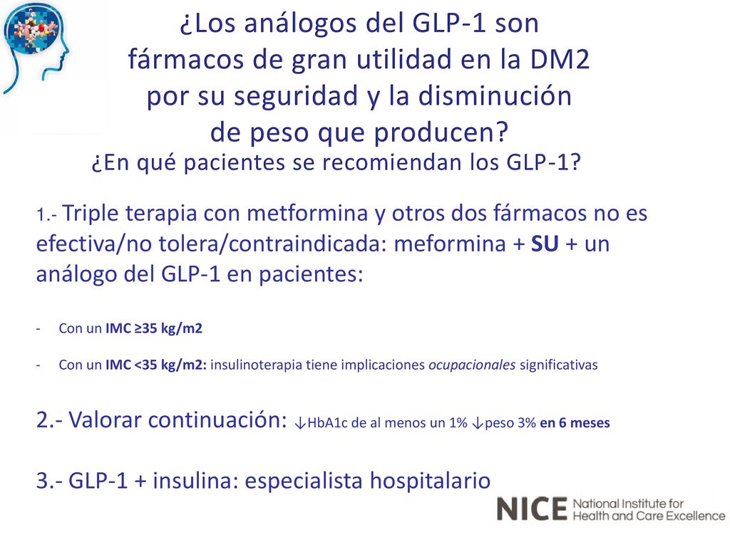 ¿Los análogos del GLP-1 son fármacos de gran utilidad en la DM2