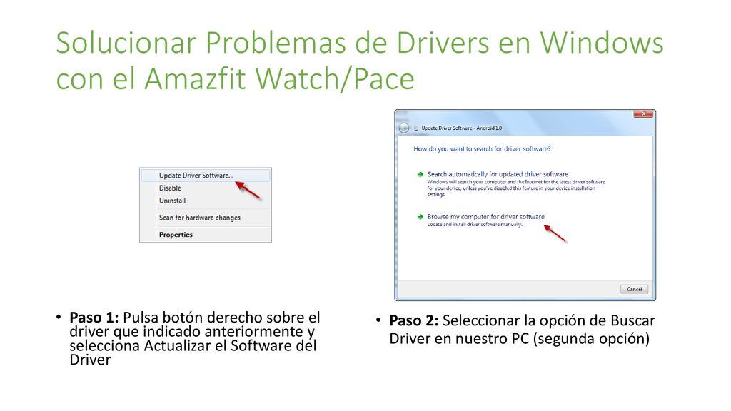 Solucionar Problemas de Drivers en Windows con el Amazfit Watch/Pace