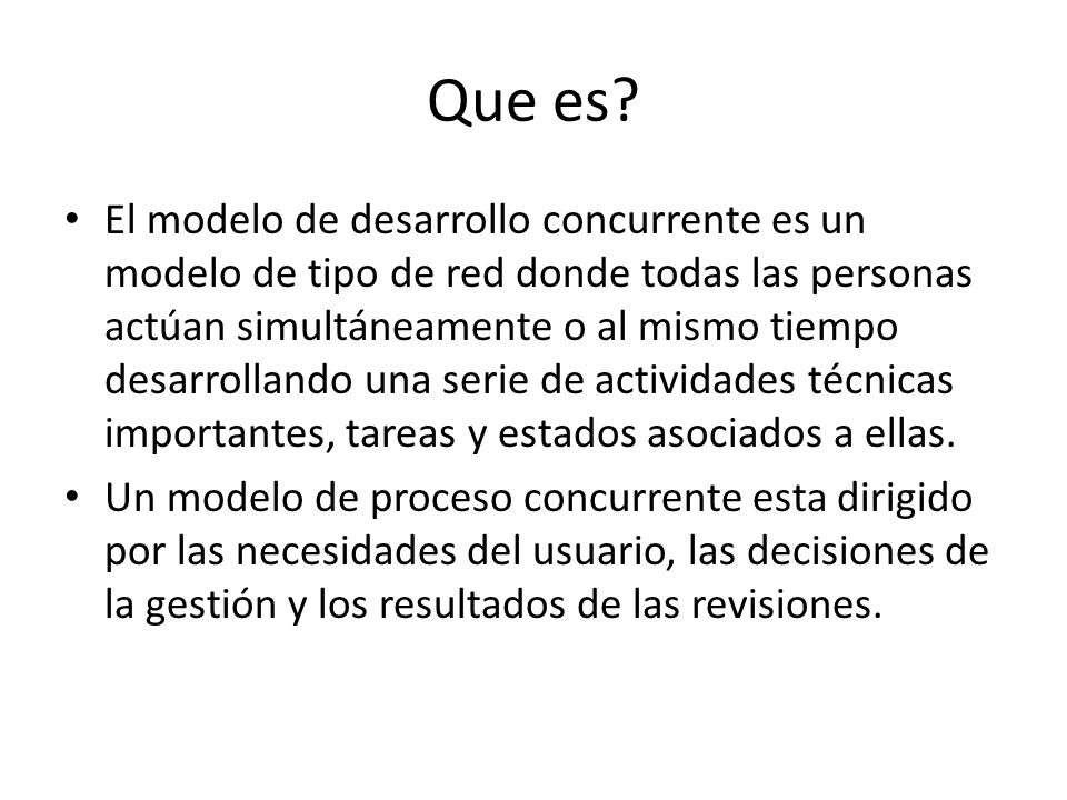 Que es