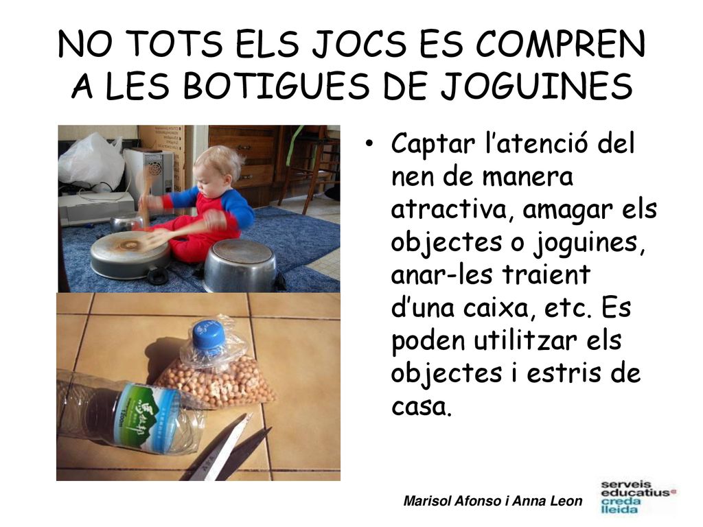 NO TOTS ELS JOCS ES COMPREN A LES BOTIGUES DE JOGUINES