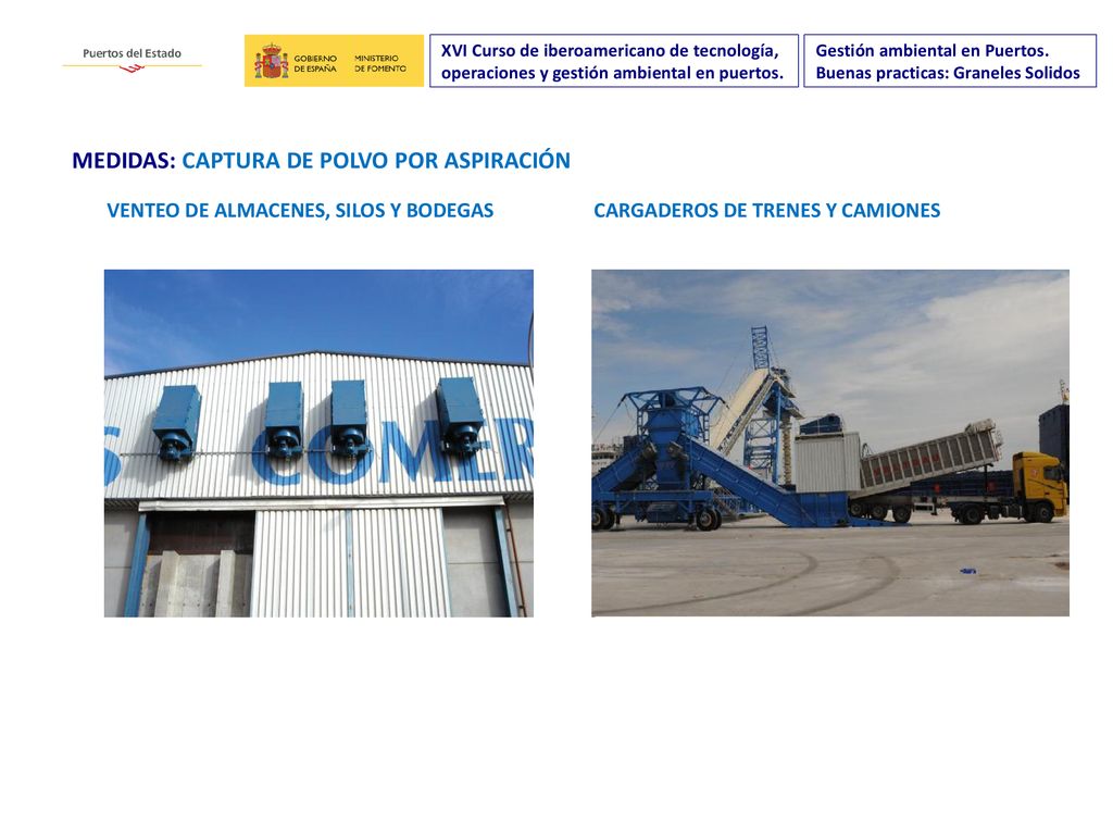 MEDIDAS: CAPTURA DE POLVO POR ASPIRACIÓN
