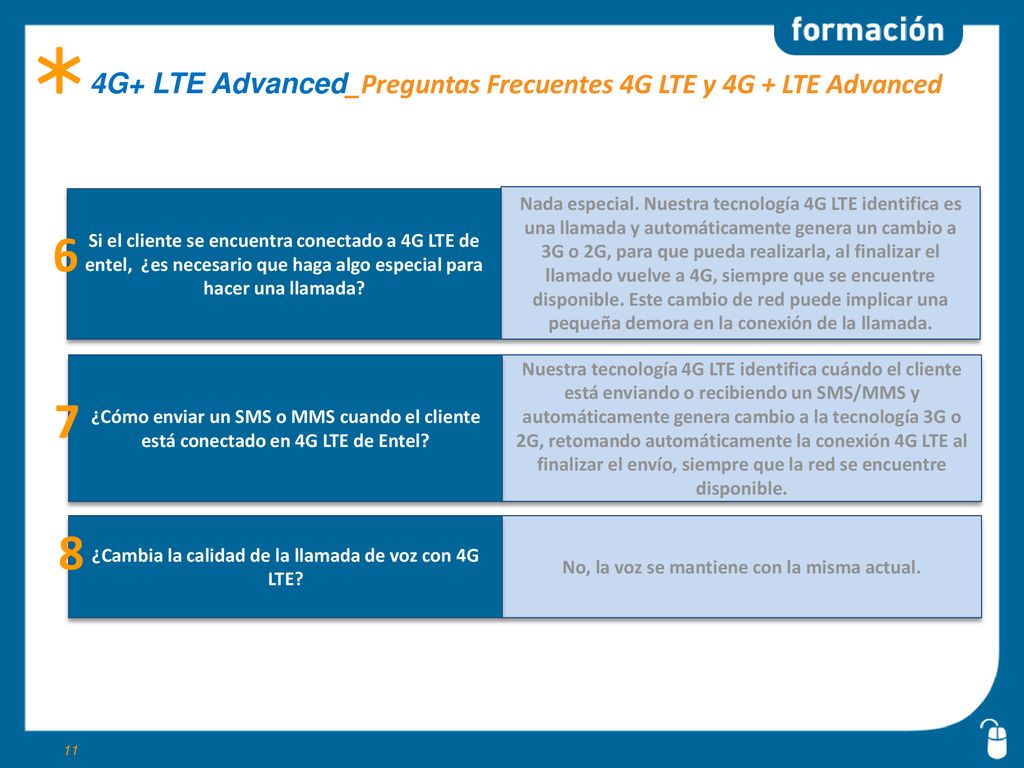 G+ LTE Advanced_Preguntas Frecuentes 4G LTE y 4G + LTE Advanced