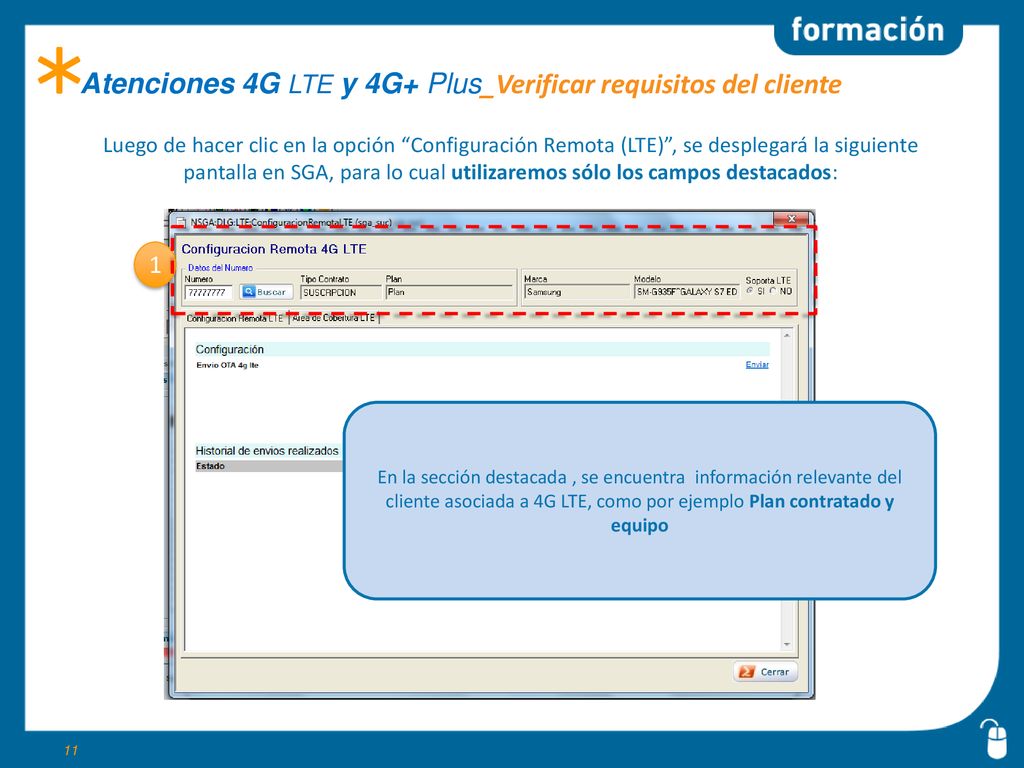 Atenciones 4G LTE y 4G+ Plus_Verificar requisitos del cliente