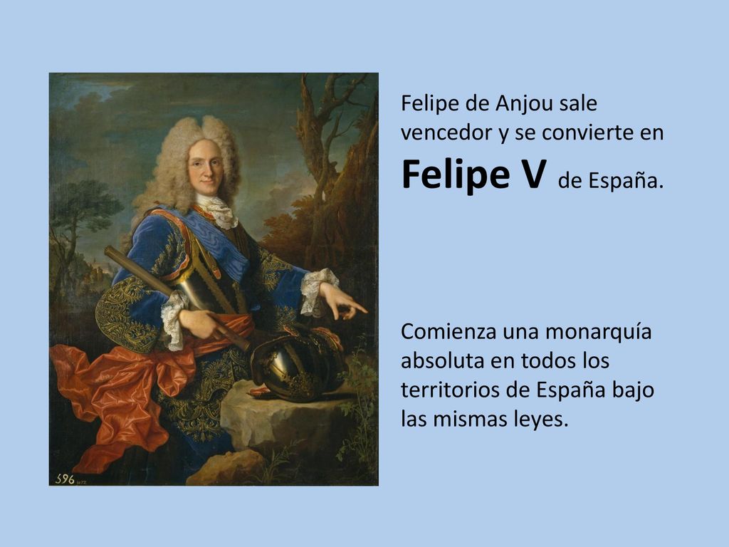 Felipe de Anjou sale vencedor y se convierte en Felipe V de España.