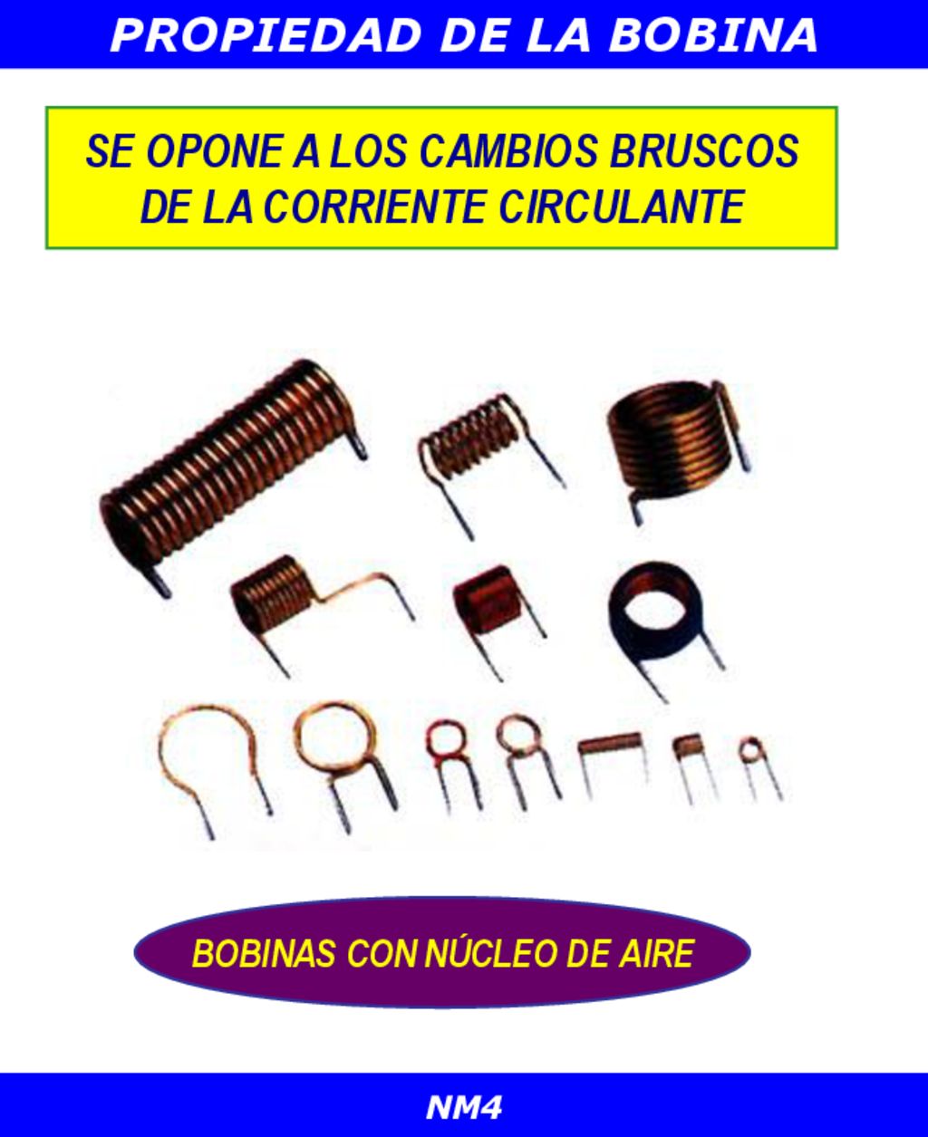 SE OPONE A LOS CAMBIOS BRUSCOS DE LA CORRIENTE CIRCULANTE