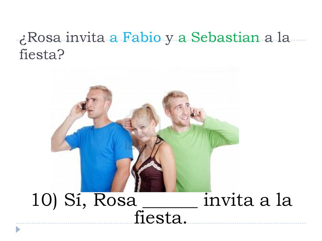¿Rosa invita a Fabio y a Sebastian a la fiesta