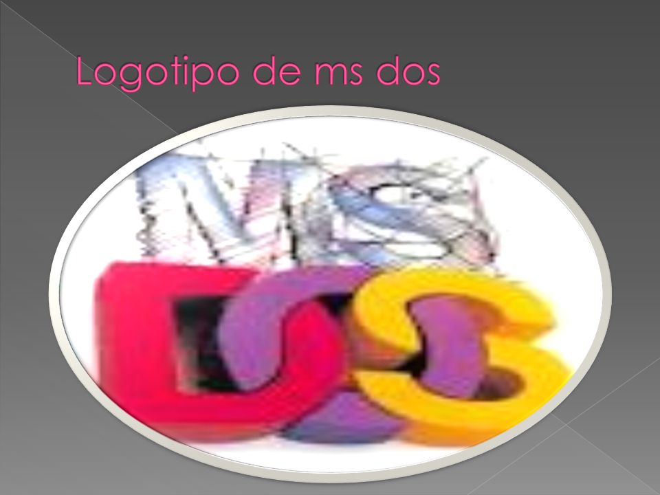 Logotipo de ms dos