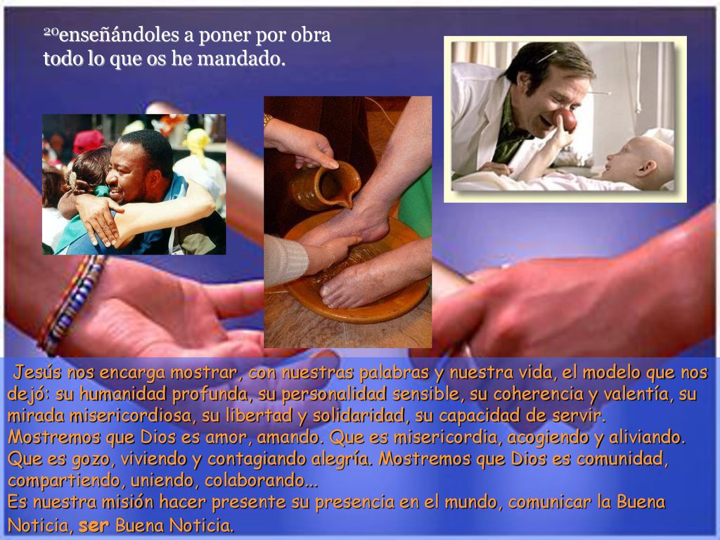 20enseñándoles a poner por obra todo lo que os he mandado.