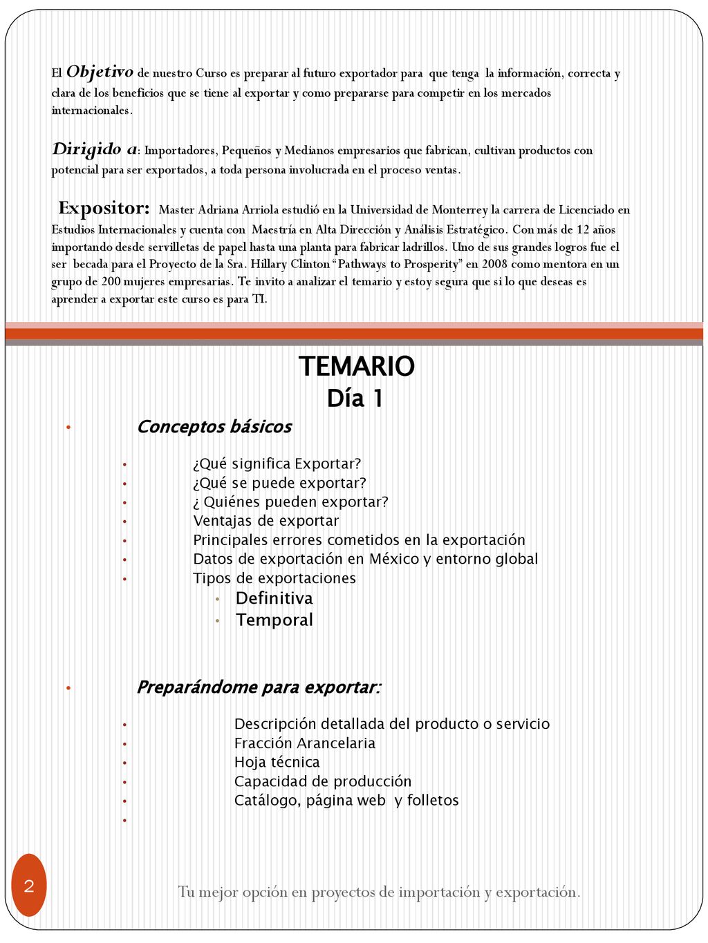 Tu mejor opción en proyectos de importación y exportación.