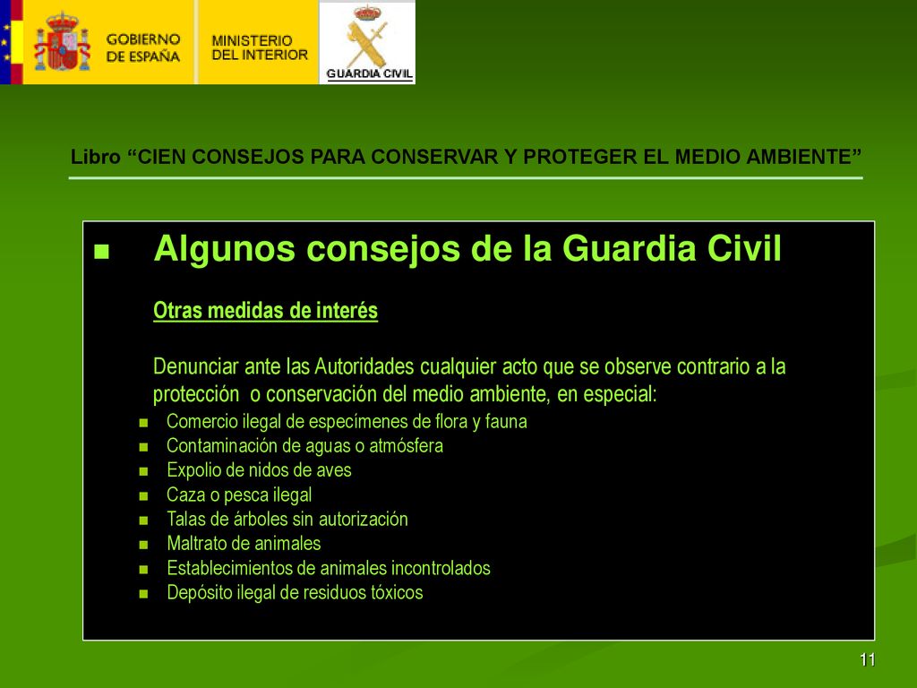 Libro CIEN CONSEJOS PARA CONSERVAR Y PROTEGER EL MEDIO AMBIENTE