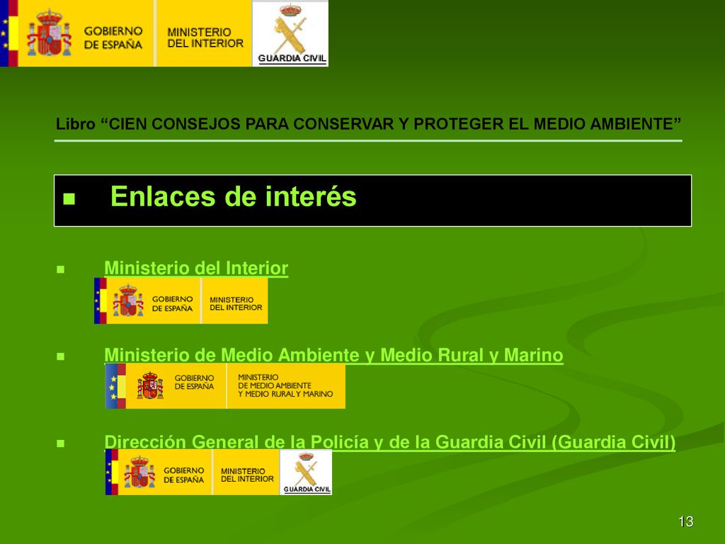 Libro CIEN CONSEJOS PARA CONSERVAR Y PROTEGER EL MEDIO AMBIENTE