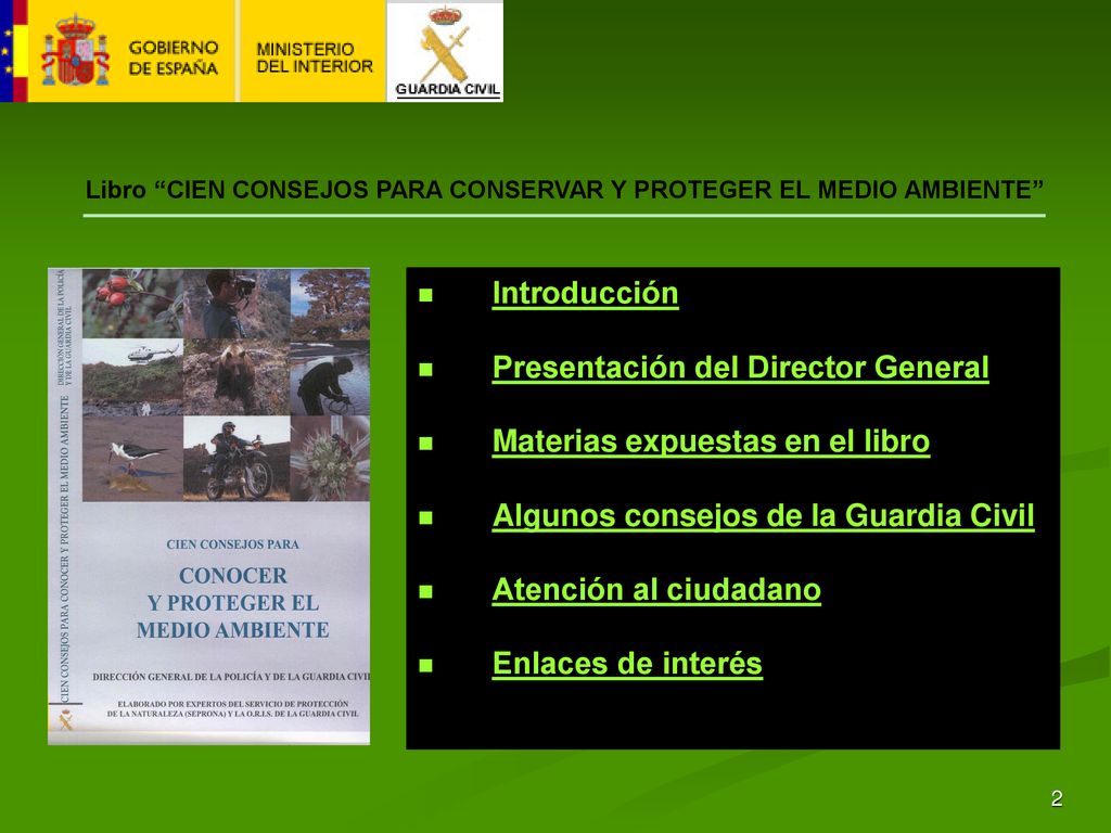 Libro CIEN CONSEJOS PARA CONSERVAR Y PROTEGER EL MEDIO AMBIENTE