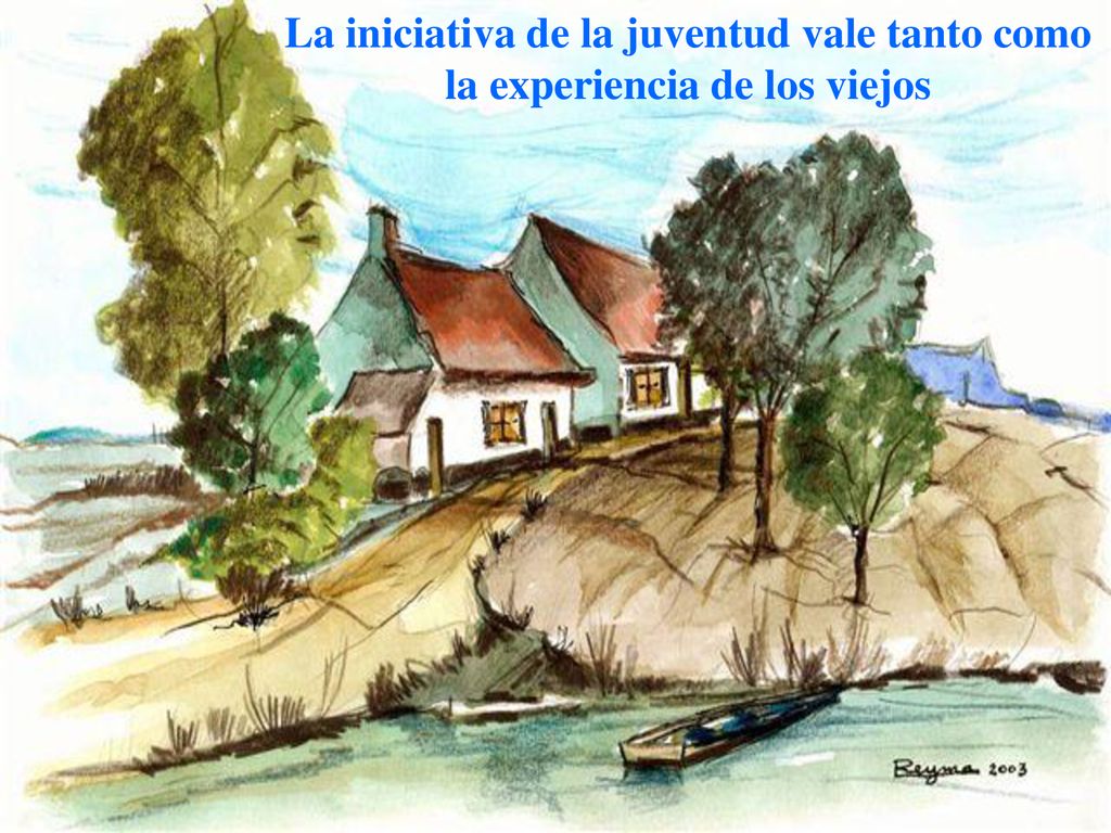 La iniciativa de la juventud vale tanto como la experiencia de los viejos
