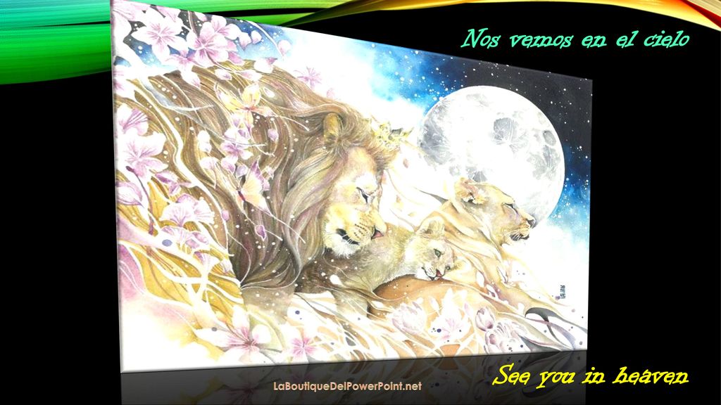 Nos vemos en el cielo See you in heaven LaBoutiqueDelPowerPoint.net