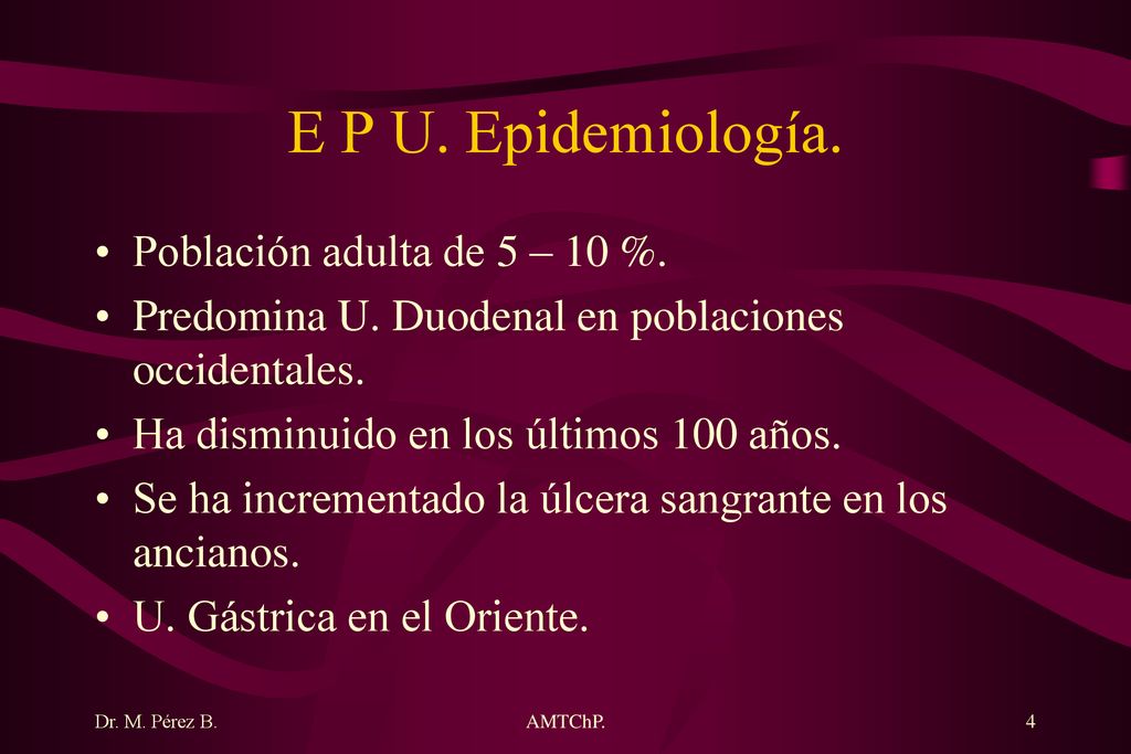 E P U. Epidemiología. Población adulta de 5 – 10 %.