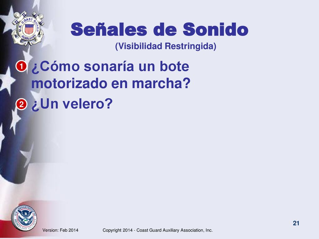 Señales de Sonido ¿Cómo sonaría un bote motorizado en marcha