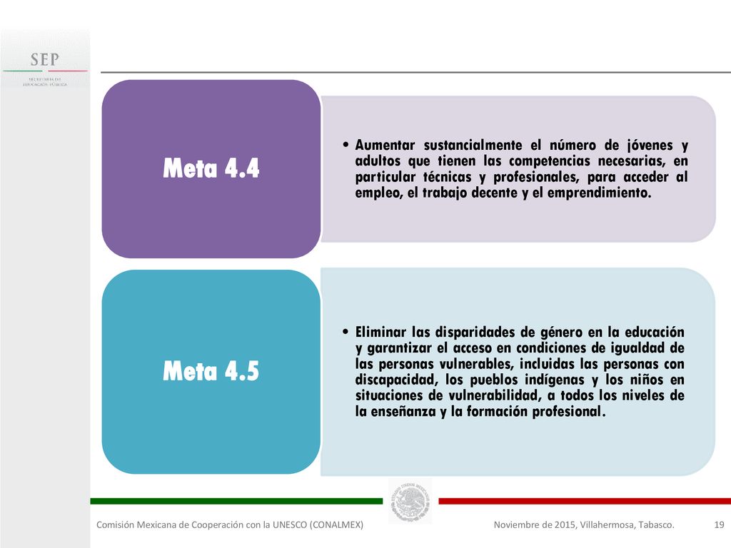 Aumentar sustancialmente el número de jóvenes y adultos que tienen las competencias necesarias, en particular técnicas y profesionales, para acceder al empleo, el trabajo decente y el emprendimiento.
