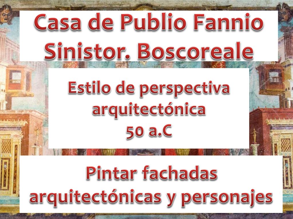 Casa de Publio Fannio Sinistor. Boscoreale