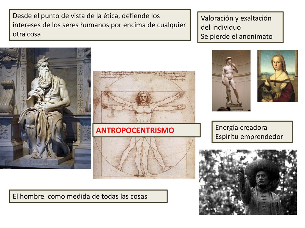 Desde el punto de vista de la ética, defiende los intereses de los seres humanos por encima de cualquier otra cosa