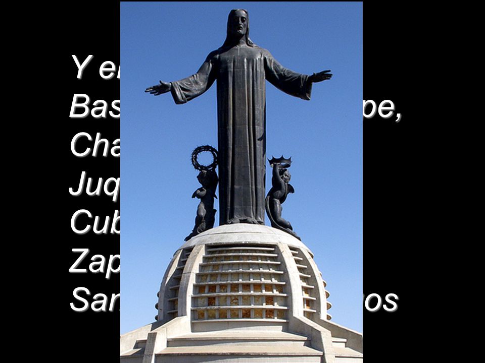 Y en México: Basílica de Guadalupe, Chalma, Juquila, Cubilete, Zapopan y San Juan de los Lagos