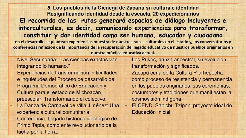 5. Los pueblos de la Ciénega de Zacapu su cultura e identidad