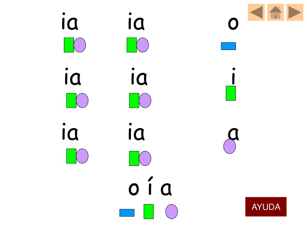 ia ia o ia ia i ia ia a o í a AYUDA