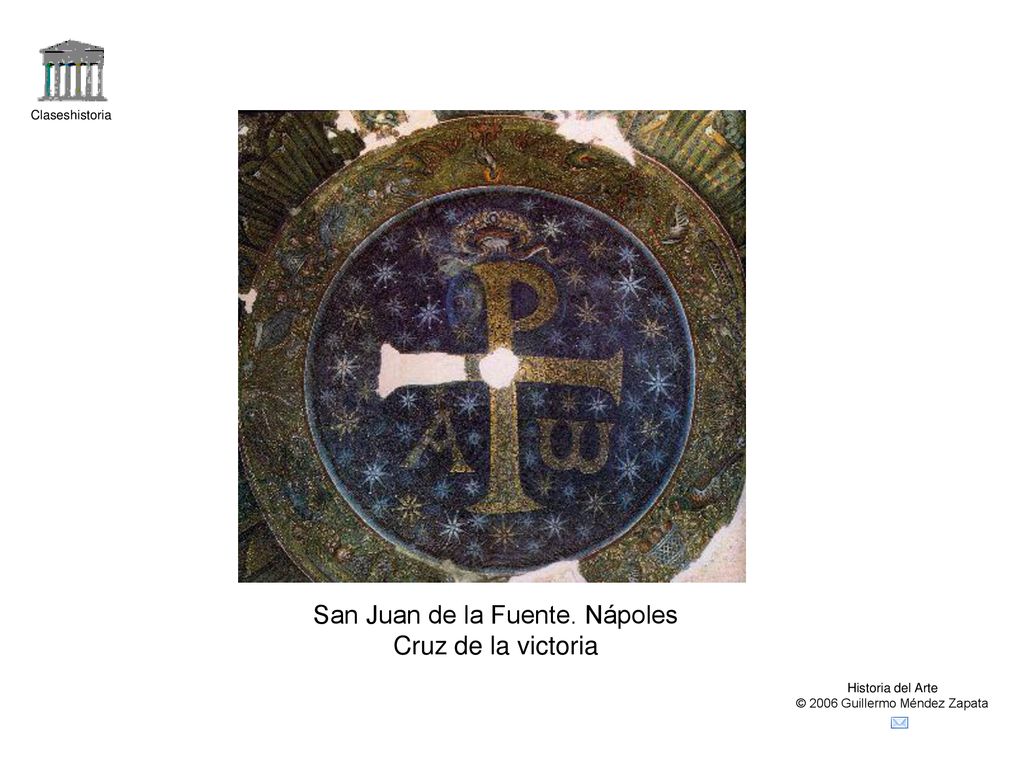 San Juan de la Fuente. Nápoles Cruz de la victoria