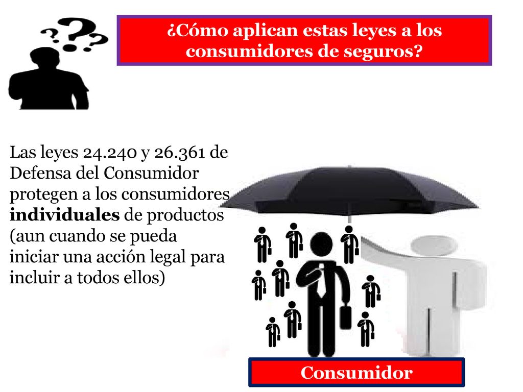 ¿Cómo aplican estas leyes a los consumidores de seguros