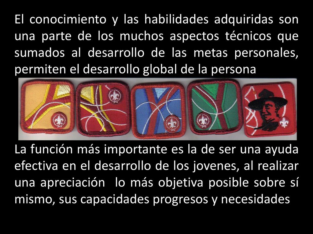 El conocimiento y las habilidades adquiridas son una parte de los muchos aspectos técnicos que sumados al desarrollo de las metas personales, permiten el desarrollo global de la persona