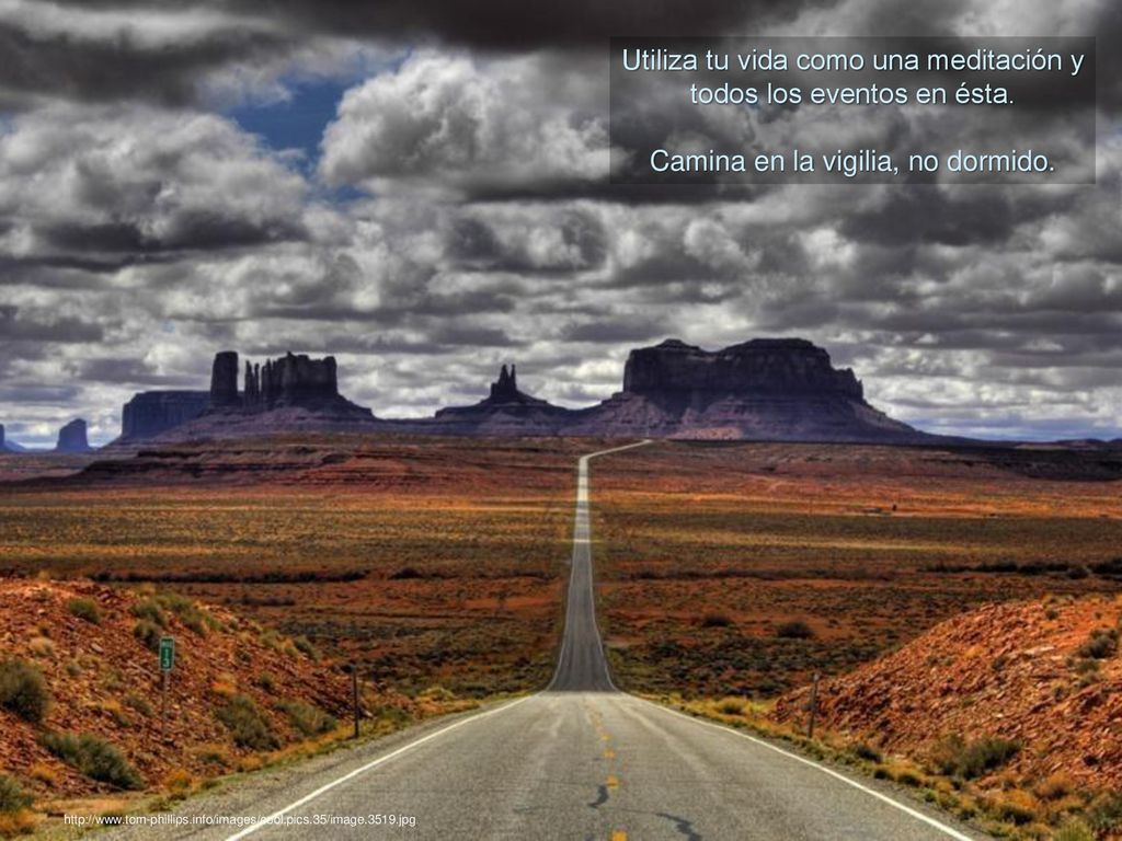 Utiliza tu vida como una meditación y todos los eventos en ésta.