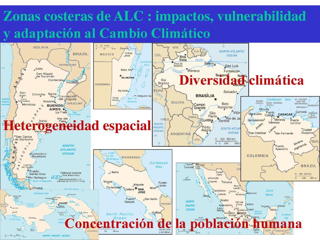 Zonas costeras de ALC : impactos, vulnerabilidad y adaptación al Cambio Climático